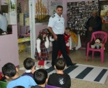 الشرطة تنظم محاضرة لأطفال روضة جمعية الأمل النموذجية في قلقيلية