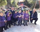 الشرطة تنظيم نشاط تثقيفي وترفيهي لأكثر من 100 طفل في بيت لحم