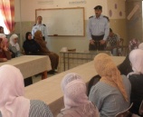 الشرطة تقدم  ٢٠٠  محاضرة توعوية لطلبة مدارس قلقيلية