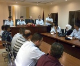 شرطة نابلس تفتتح دورة في الإدارة المتوسطة لمدراء الإدارات والأقسام.