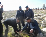 شرطة طوباس ((حين نزرع أشجاراً نزرع بذور السلام والأمل ))