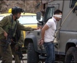 قوات الاحتلال تعتقل 3 شبان قضاء سلفيت