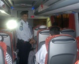 الشرطة تودع حجاج بيت الله الحرام في محافظه طولكرم