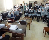 أربعون طالبة يقضين يوم تدريبي بمديرية شرطة بيت لحم