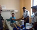 الشرطة تزور مستشفى الشهيد ياسر عرفات و جمعية المسنين في سلفيت