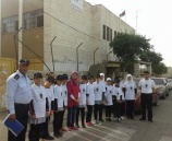 الشرطة تنظم يوم مروري لطالبات مدرسة غرناطة الأساسية في الخليل