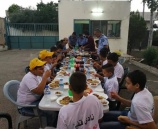 الشرطة تستضيف اطفال نادي قفين الرياضي لمأدبة افطار رمضانيه  في  مركز عتيل بطولكرم
