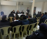 الشرطة تعقد محاضره حول صياغة التقارير القانونية و الجنائية في طوباس