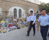 أريحا : المحافظ ومدير الشرطة يتفقدان المواطنين وأسواق المدينة عشية عيد الأضحى