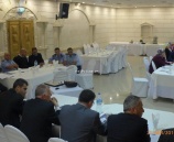 جنين : الشرطة تشارك في ورشة عمل حول المحاكمة العادلة في فلسطين