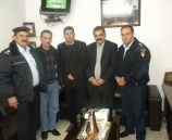 وفد من بنك القدس يزور مديرية شرطة محافظة طوباس