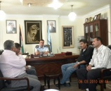 لجنة التنسيق العليا للمعاقين تزور مديرية شرطة محافظة جنين