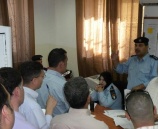مدير شرطة اريحا يستقبل منتسبي دورة القيادة المتوسطة