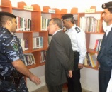 الشرطة تفتتح مكتبة في مقر وحدة الشرطة الخاصة بأريحا