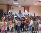 الشرطة ومركز الطفل يطلقان مشروع (بنحب الشرطة) في اريحا