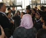 50 طالبا وطالبة من مدرسة أحباب الله المقدسية في ضيافة الشرطة