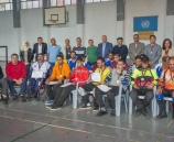 الاتحاد الرياضي للشرطة يشارك في حضور اختتام بطولة كرة الهدف للأشخاص ذوي الإعاقة البصرية