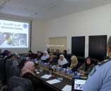 الشرطة تنظم ورشة عمل حول (الجرائم الالكترونية والاستخدام الآمن للانترنت) في قلقيلية