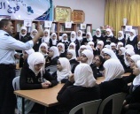 الشرطة تلقي محاضرات توعية بمدرسة خوله بنت الأزور بمدينة الخليل