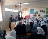 المركز المتنقل ينظم محاضرة حول الجرائم الالكترونية لطالبات بنات صوريف الثانوية بالخليل