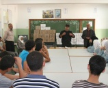 الشرطة تنظم محاضرات لطلبة المدارس في بلدتي صير و جيوس في قلقيلية
