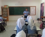 الشرطة تنظم محاضرة توعية لطالبات مدرسة طمون الاساسية  بطوباس