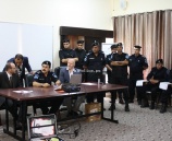 الشرطة تفتتح دورة حول حماية المنشآت في رام الله