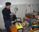 الشرطة  تكشف ملابسات سرقة محال تجاريه ومنزل في نابلس.