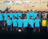 فريق نادي الشرطة لكرة القدم يستهل مشواره بالفوز في دوري المناطق على نادي الشرفات المقدسي