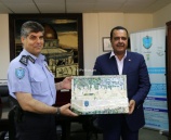 اللواء حازم عطا الله يستقبل رئيس اتحاد الشرطة العربي الرياضي