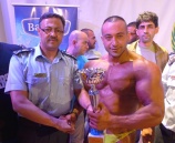 الشرطة تحصل على المركز الأول في بطولة فلسطين لكمال الأجسام