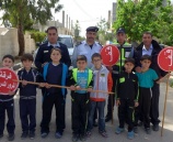 الشرطة تنفذ مشروع دوريات الشرطة المدرسية في مدرسة يوسف عودة الأساسية بقلقيلية