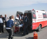 إصابة 4 مواطنين في حادث سير ذاتي في جنين