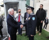 Major General Hazim Atallah the Chief of Police Opens the Palestinian Police Forensic Laboratory