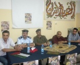 الشرطة تشارك في افتتاح مخيم أمهات الأسرى في قلقيلية