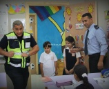 الشرطة تنظم يوماً شرطياً لأكثر من 120 طالب وطالبة بمدرسة مار أفرام في بيت لحم