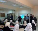 الشرطة تعقد محاضرة حول الوقاية من  المخدرات لطلبة المدرسة الصناعية  بطولكرم