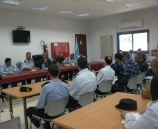 شرطة نابلس تستضيف امين سر المجلس الثوري لحركة فتح في ندوة حول استحقاق ايلول .