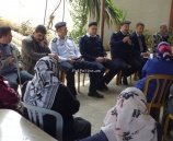 الشرطة تعقد لقاء توعوي لأولياء الأمور و الطلبة في ضاحية شويكة شمال طولكرم