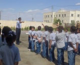 الشرطة تطلق فعاليات التدريب بالترفية في مدرسة سيرا في أريحا