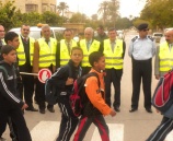 شرطة اريحا تشارك في إطلاق مشروع تعزيز السلامة المرورية في فلسطين