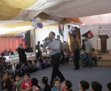 لجنة العلاقات العامه بالاجهزه الامنيه تنظم مهرجان بمناسبة يوم الطفل الفلسطيني بطوباس