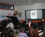 الشرطة تنظم سلسة من المحاضرات الشرطية لطلبة مدرسة فلسطين في قلقيلية