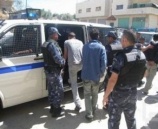 الشرطة تلقي القبض على 4 اشخاص بتهمة السرقة في نابلس