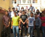 شرطة محافظة بيت لحم تستقبل طلاب من جامعة القدس ابو ديس