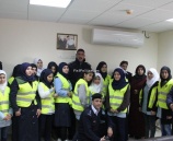 الشرطة تستقبل طالبات برنامج “أصدقاء الشرطة” في رام الله