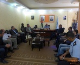 الشرطة تكرم عدد من المجالس المحلية والبلديات في جنين