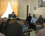 الشرطة تشارك في اجتماع لجنة السلامة العامة في قلقيلية