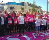 الشرطة تحصد المراكز الأولى في ماراثون سباق اليوم الوردي النسائي  برام الله