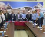 الشرطة تشارك في ورشة عمل حول بعنوان  ( واقع الجريمة بفلسطين ) في جنين